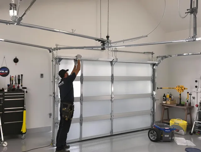 Black Forest Garage Door Repair certified team performing precision garage door installation in Black Forest