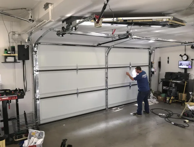 Professional garage door repair service by Black Forest Garage Door Repair in Black Forest