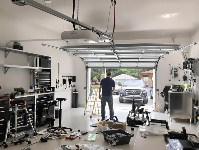 Garage door opener installation by Black Forest Garage Door Repair in Black Forest