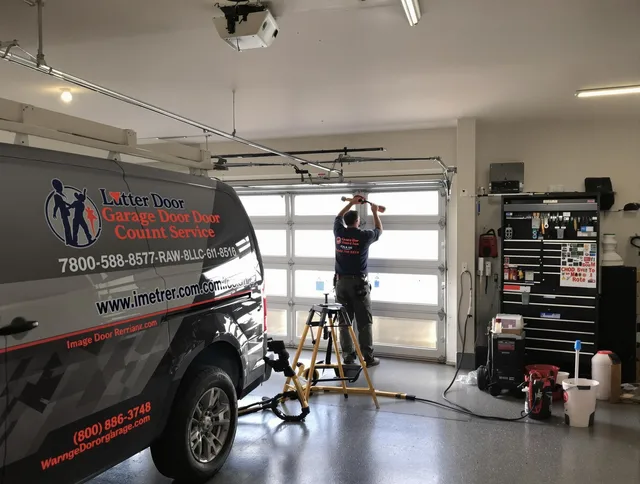 Black Forest Garage Door Repair team performing same-day garage door repair in Black Forest